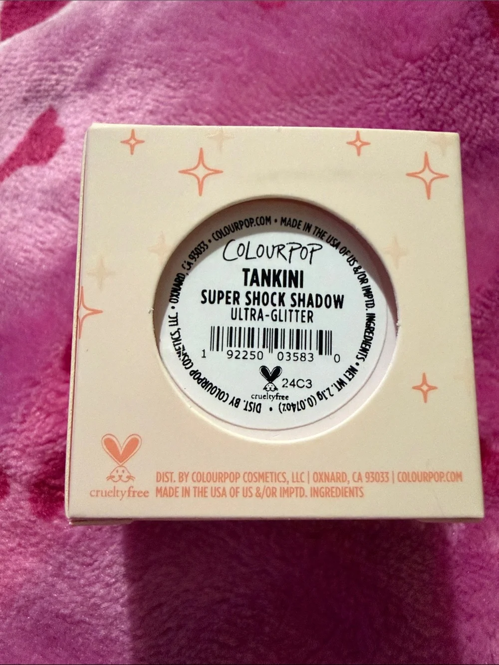 ColourPop Super Shock Shadow — Bright Lemon Shimmer